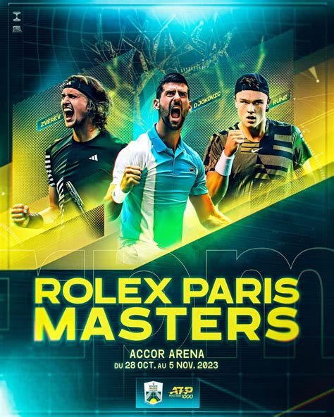 rolex paris masters finale 2017|Rolex Paris masters prize money.